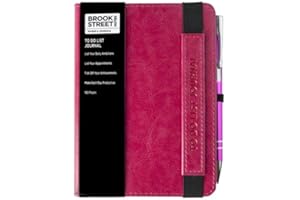 BROOK STREET NOTES Cuaderno de notas A6, lista de tareas, gama nueva, color rosa A6