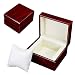 Produktbild GossipBoy Premium Glossy Uhrenbox Holz / Armband Pillow Box Uhrenbox Herren Große Geburtstag Geschenk Uhrenbox Schwarz Party Geschenk