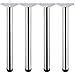 Produktbild Yahee 4er Set Tischbein Möbelbein Edelstahl Ø 50 mm Höhe 150 mm