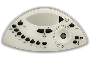 IMPORT GE.RA. EXPORT GE.RA Mascherina Compatibile Tastiera Frontale Bimby TM 31, Mascherina di Ricambio sostituzioneTastierino BIMBY TM31 Pannello Tasti