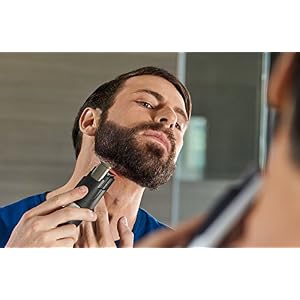 Philips Series 9000 Laser Guided Beard & Stubble Trimmer for Precise Symmetrical Beards -BT9297/13 - Image 3