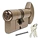 Produktbild UAP Max6mum Euro Zylinderschloss – Hochsicherheitsschloss Standard BS EN 1303: 2005 Lock. Versicherungen anerkannt, und schützt gegen Lock Funktion, Extraktion,, Kommissionieren, Stecker ziehen, & Lock Bohren. Erhältlich in einer Reihe von Größen & Antik Messing oder Nickel-Finish., silber