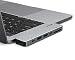 Produktbild MacBook Pro 2016/2017 Hub UCOUSO Aluminium USB C Adapter Dock mit Thunderbolt 3 Port (Stromversorgung, 100W, 40Gbps), Type C Anschluss, HDMI (4K), SD/Micro SD Kartenleser, 2 USB 3.0 Ports (Grau)