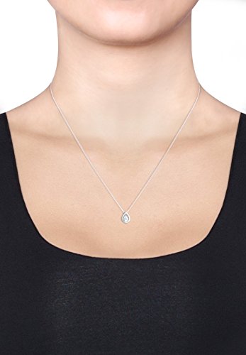 Elli-Damen-Schmuckset-Halskette-Ohrringe-Tropfen-925-Silber-Zirkonia-Tropfenschliff-090322291745