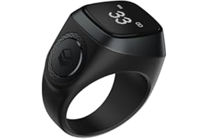 shengyi Compteur intelligent Tasbih pour musulmans Zikr Digital Tasbeeh 5 temps de prière (18 mm)