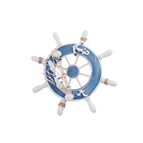 Gazechimp Wanddeko Anhänge Schiff Lenker Lenkrad Steuerräder Ornament