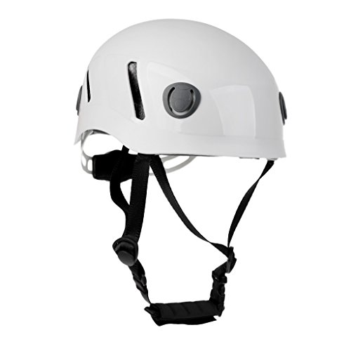 Gazechimp Professionell Arbeits- und Bergsteigerhelm – Rettungshelm Sporthelm Kletterhelm, Kinder und Erwachsene Helm – Weiß-Erwachsene - 2