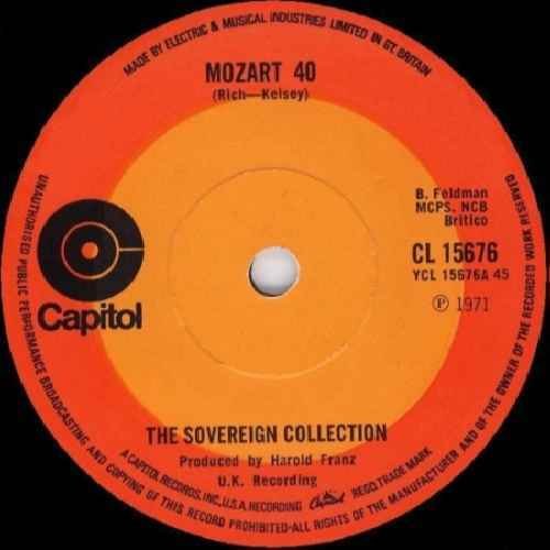 Preisvergleich Produktbild Mozart 40 - Sovereign Collection 7" 45