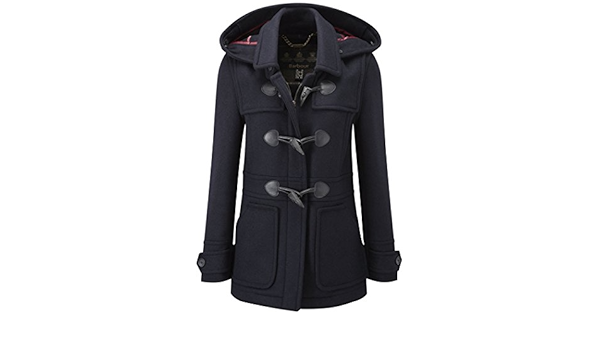 barbour duffle coat womens