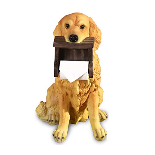 Preisvergleich Produktbild SISIZHANG Dekoration Rollenhalter Toilettenpapierhalter Dekoration Hauptdekoration Wohnzimmerdekoration (Color : Brown, Size : 31 * 41 * 53CM / 12 * 16 * 20INCH)