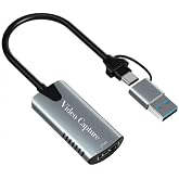 Daytona HU04A Type-C/USB A To 4K 60Hz 1080P HDMI Video Capture Yakalama Hub Adapt&ouml;r
