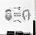 Produktbild Wandaufkleber Kinderzimmer Wandtattoo Wohnzimmer Beauty Salon Friseursalon Friseursalon