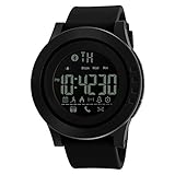  SKMEI 1255 Men Women Smart Watch Calorie Pedometer Multi-Functions Remote Camera Hours 50M Waterproof Digital Men\'s SmartWatch
