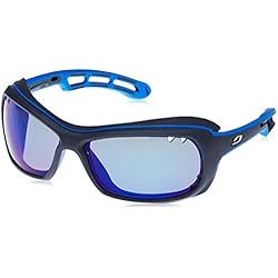 Julbo Wave Octopus gafas de sol lente ahumada antiempañamiento hombre, gris/azul