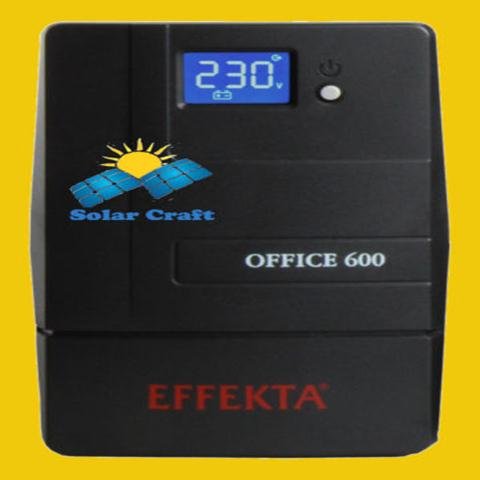 Preisvergleich Produktbild Wechselrichter EFFEKTA Interactive Power Converter wiederaufladbar Akku 1000 VA