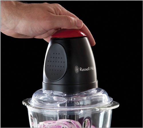 Russell Hobbs Desire 18558-56 Zerkleinerer mit Glasbehälter schwarz / rot - 3
