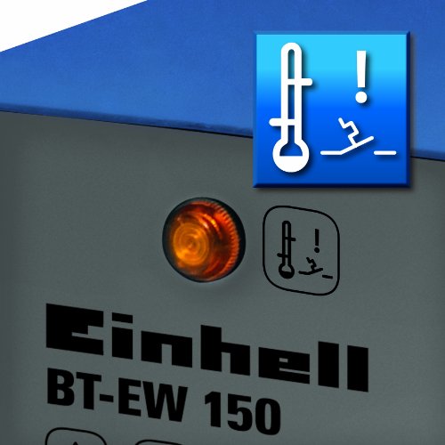 Einhell Elektroden Schweissgerät BT-EW 150 (80 A, 230 V, inkl. Masseklemme, Elektrodenhalter, Tragegriff, Thermowächter mit Kontrollleuchte) - 2