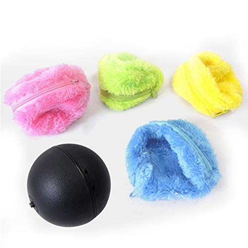 Preisvergleich Produktbild HermosaUKnight Aktivierung Ball Haustier Plüschtier Boden sauber automatische Staubsauger Haustier Spielzeug