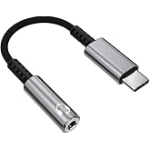 Bolivia's Kulaklık jakı adapt&ouml;r&uuml;, y&uuml;ksek kaliteli dijital ses &ccedil;evirici, USB-C'den 3.5mm jak bağlantısı, gelişmiş DAC &ccedil;ipli ta