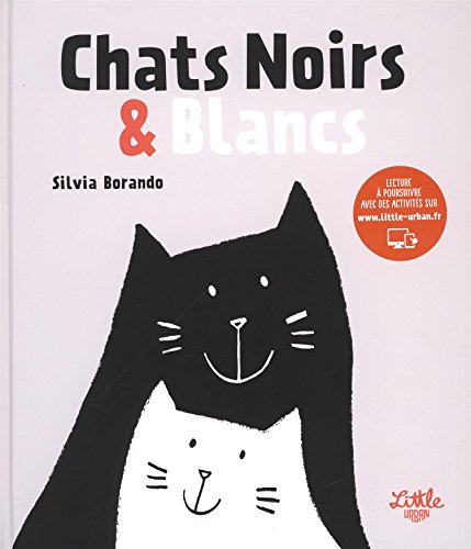 couverture de : Chats noirs & blancs
