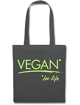 Vegan For Life Stoffbeutel von Spreadshirt®