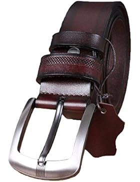 HOMEE Mann Gürtel Casual Cowboy Retro-Nadel Schnalle