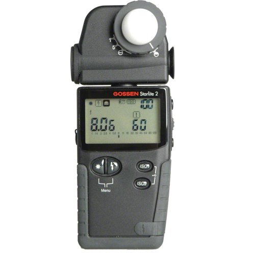 Gossen Starlite Multifunction Digital Ambient and Flash Light Meter with Reflected Spot Setting
