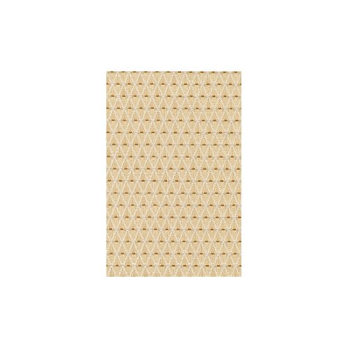 Stoff Polsterstoff Möbelstoff Bezugsstoff Meterware für Stühle, Eckbänke, etc. – Marietta Beige Kariert – MUSTER - 2