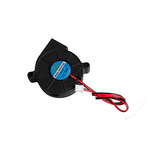 DC 12V Lüfter 50x15mm Blow Radial Fan Cooler MakerBot 3D Drucker RepRap (DC 12V)