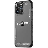 Skinarma iPhone 14 Pro Max İle Uyumlu Kılıf Şeffaf Airbag Tasarımlı Iro Kapak-siyah