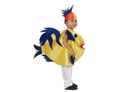 Atosa - 93100 - Costume - Déguisement De Poisson - Taille 3
