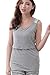 Bearsland Women's Breastfeeding and Nursing Tank Top and Cami Shirt