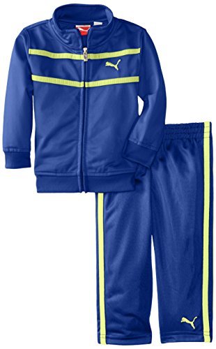 PUMA - Kids Babys Infant Logo Tricot Set, Competition Blue, 24 Months Color: Competition Blue Size: 24 Months