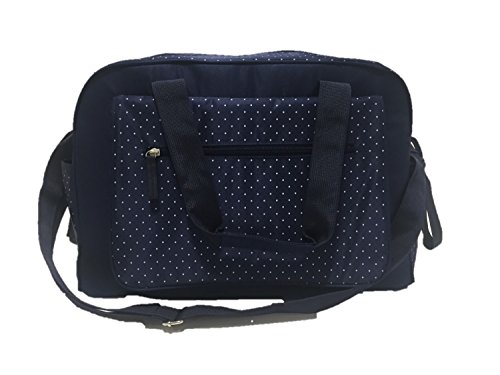 Summer Infant Navy Polka Dot Changing Bag