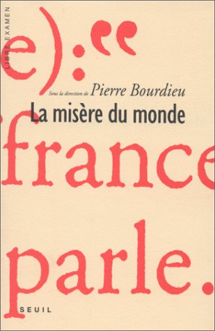 couverture de : La mis&egrave;re du monde
