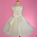 Dressy Daisy Baby Girls' Beads Embellishment Flower Girl Bridesmaid Dresses Party Occasion Dress Size 18-24 Months Ivory