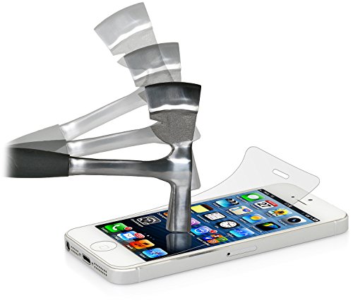 StilGut Displayschutzfolie Panzerglas für iPhone SE, iPhone 5s & iPhone 5c, 2er-Pack - 3