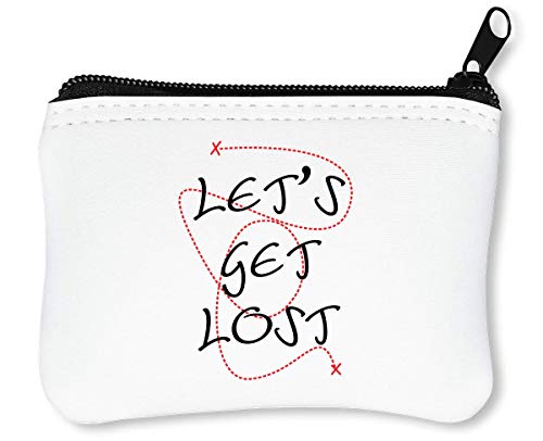 Preisvergleich Produktbild Let's Get Lost Reißverschluss-Geldbörse Brieftasche Geldbörse