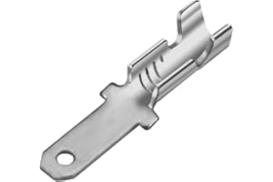 Heschen rapida Splice capicorda a forcella maschio 2.8 mm a crimpare connettore non isolati 100 pz