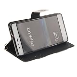 Huawei P9 Lite Hülle,Huawei P9 Lite Leder Brieftasche Hülle im BookStyle,SainCat PU Leder Wallet Case Lederhülle Folio Schutzhülle Ledertasche Hülle Bumper Handytasche Skin Schale Soft Backcover Handy Tasche Flip Cover Buchstil Klapptasche in Lederoptik mit Standfunktion Karteneinschub und Magnetverschluß Etui Flip Case für Huawei P9 Lite (Cartoon Panda) - 5