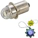 Produktbild HQRP LED Ersatzbirne 45 Lumen 0.5W 1V - 9V für Magnum Star II LMXA301 Xenon-Lampe, 3 C / D Zellen Mag-Lite Taschenlampe