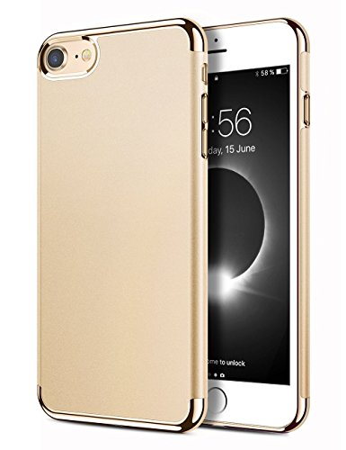 Humixx Funda iPhone 7  Anti-Rasgu  os Resistente Espalda Dura y Suave Interior de Silicona Carcasa Protectora 360 Grados Protecci  n H  brida de Ca  da Caso Antigolpes Case Cover para Apple iPhone 7