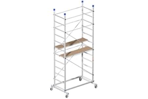 MARCHETTI SCALIFICIO Ponteggio Alluminio Zeus h 3,60 Completo 2 semiripiani