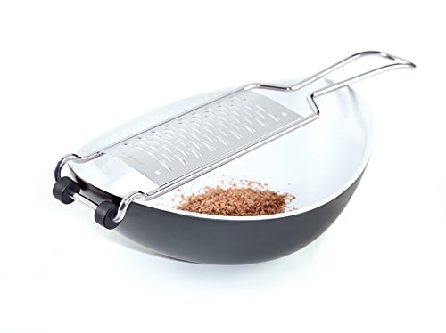 Triangle 50 152 13 03 Reibe 2-Wege mit Fänger Reibe, Edelstahl, Silber, 32 x 6,5 x 2,5 cm - 4