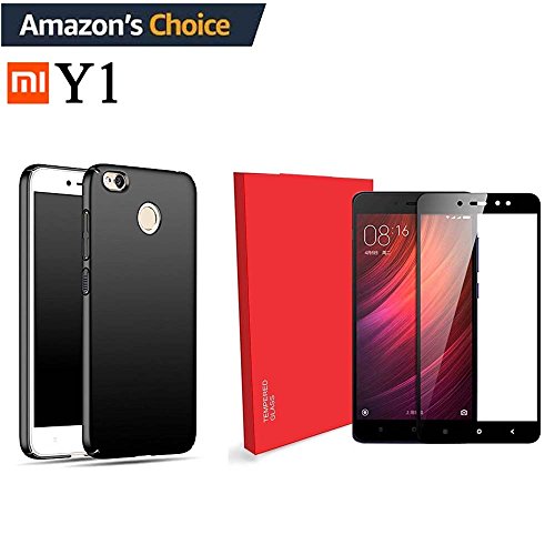 MI Y1 One Official All Sides Protection "360 Degree" Black Beauty Back Cover with Free Premium Black Tempered Glass for Redmi Y1 / Mi Redmi Y1 / Xiaomi Redmi Y1 RS.349 (50.00% Off) - Amazon