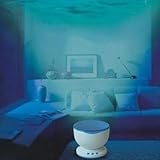 SWT Romantic Ocean Sea Waves LED Night Light Projector Speaker Lamp ()