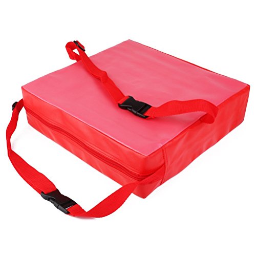 NUOLUX Esszimmer Stuhl Booster Kinder Kissen Baby-Sitze (rot) - 3