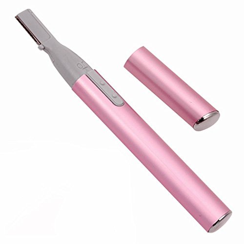 Tailcas® Portable Stylish Women Lady Electric Eyebrow Shaver Body Face Redundant Hair Arm Ear Legs Trimmer Shaver Remover Razor Blade Set, Especially Designed for Girls / Teens / Women / Ladies