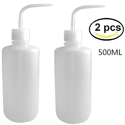 EQLEF® 2Pcs Tattoo 500ml Wash Plastic Green Cleaning Soap Holder squeeze bouteille Tatouer Supply