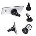 Produktbild Magnethalterung Magnet Universal Halterung für Lüftungsschlitz Lüftung + USB Adapter mit 360 Grad Kugelgelenk für iPhone 3 4 4S 5 5S 6 6S Plus / Samsung S2 S3 S4 S5 S5 mini S6 S6 Edge / Sony T P SP Z Z1 Z3 Z3+ Z4 Z5 Compact mini / HTC One M8 M7 / Wiko Ridge Bloom Rainbow / Huawei P8 P7 Lite Ascend / LG G2 G3 / Alcatel